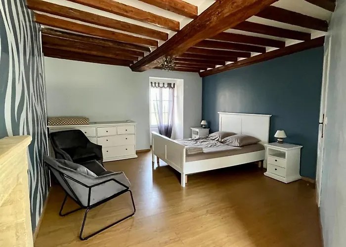 Lejlighed La Glycine, Avec Acces Piscine Et Jacuzzi Saint-Côme-de-Fresné